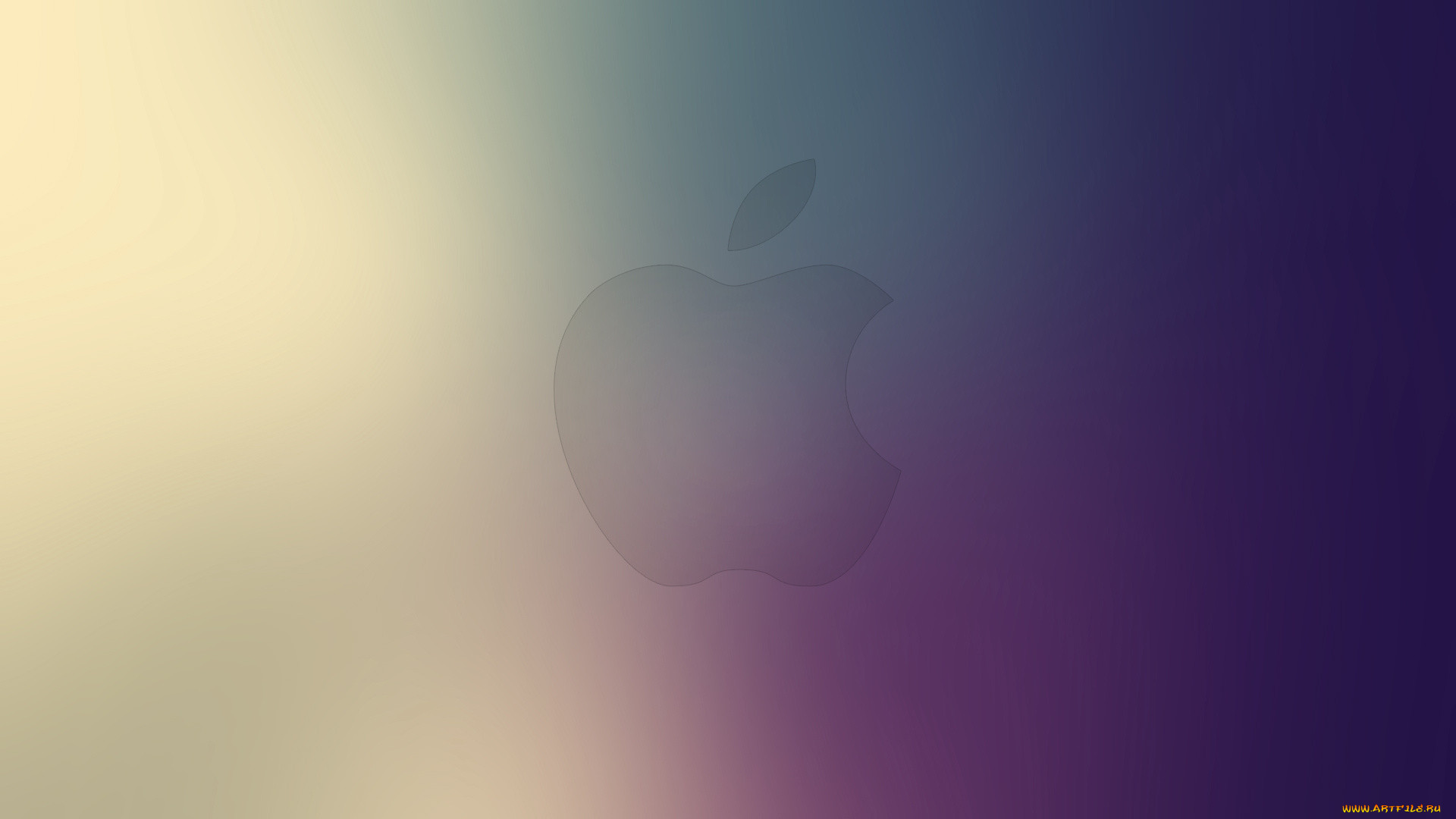 , apple, gradient